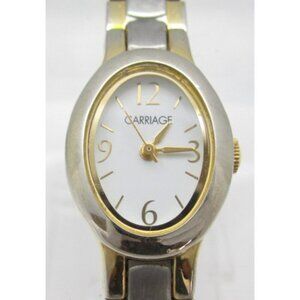 Women Carraige by Timex Quartz WR Analog 18mm Watch (H829) "New Battery"